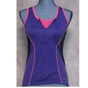 Nishiki Size M Puple & Pink Cycling Tank Top
